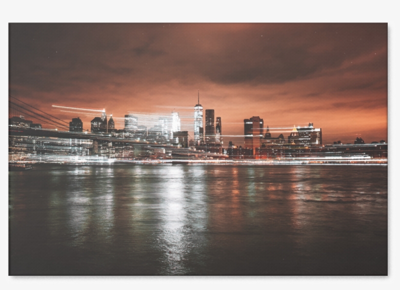 Dumbo, Brooklyn Skyline - Zazzle Undeutliche Stadt Poster, transparent png download