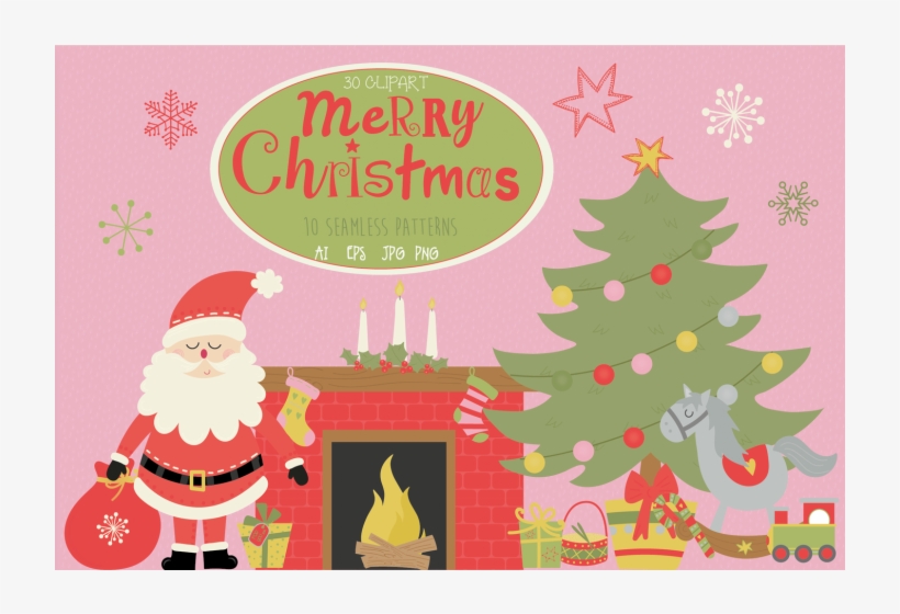 Merry Christmas Time Pack By Poppymoon Design - Design, transparent png download