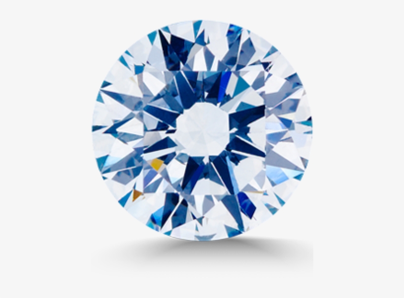 Round Diamond Engagement Rings - Ring, transparent png download