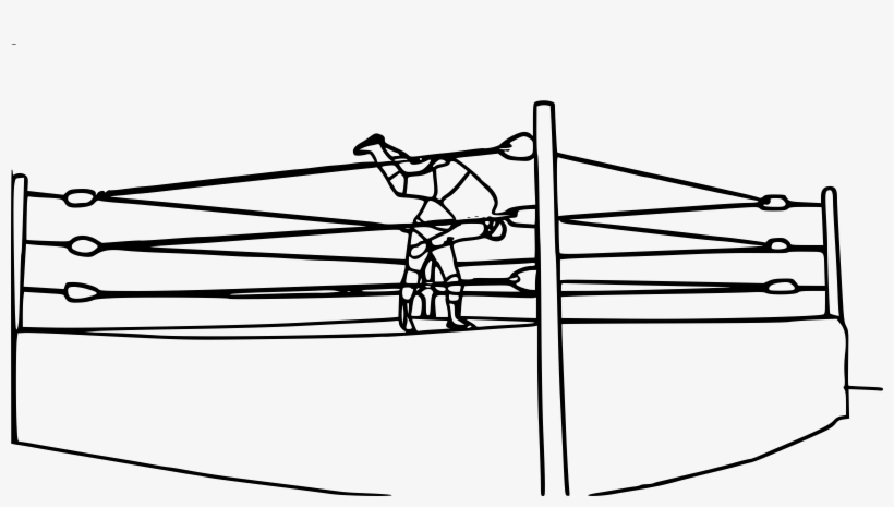 Wrestling - Pro Wrestling Clipart, transparent png download