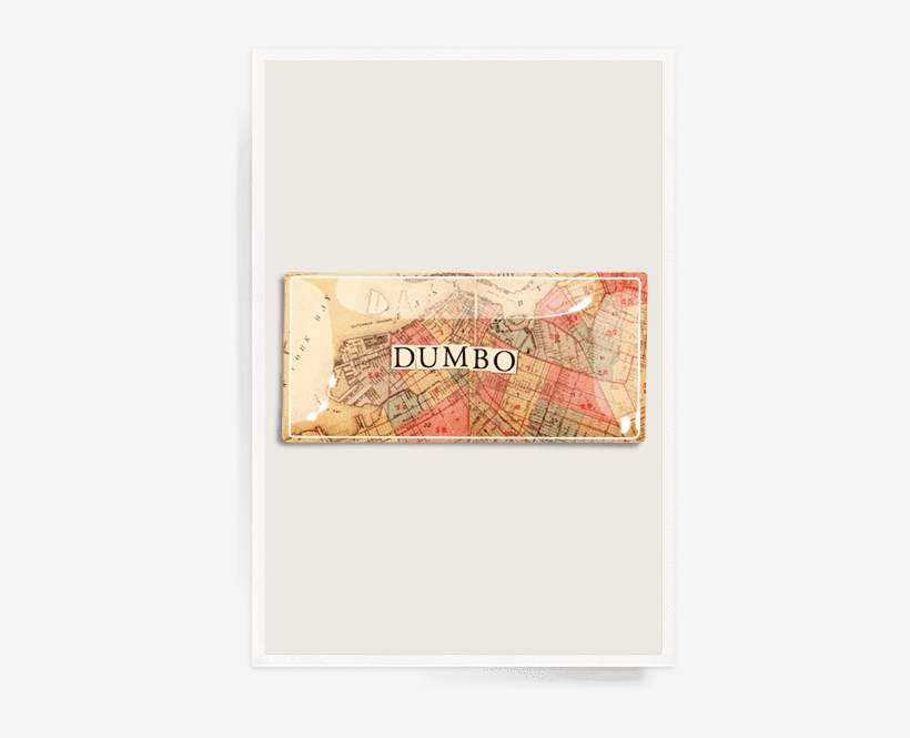 Dumbo Cutout Decoupage Glass Tray - Modern Art, transparent png download