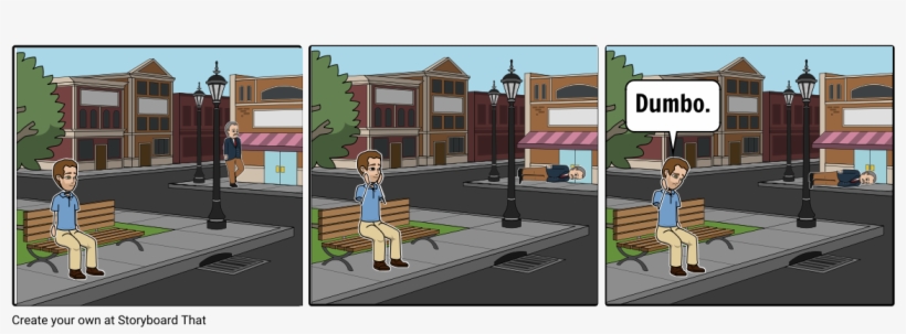 Dumbo - James Lange Theory Comic, transparent png download