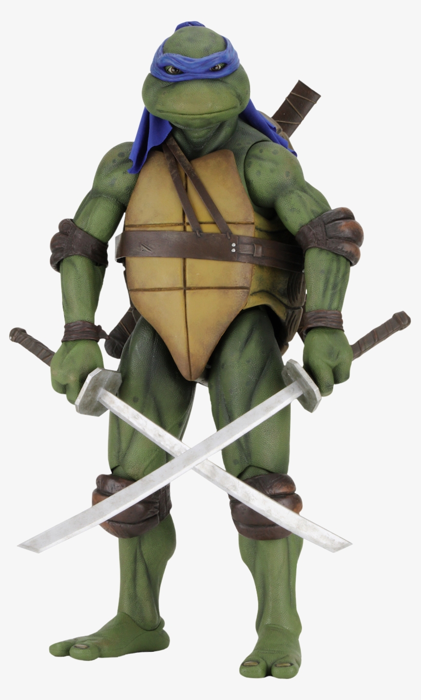 Teenage Mutant Ninja Turtles - Tmnt 1990 Turtles Movie Leonardo 1:4 Scale Action Figure, transparent png download