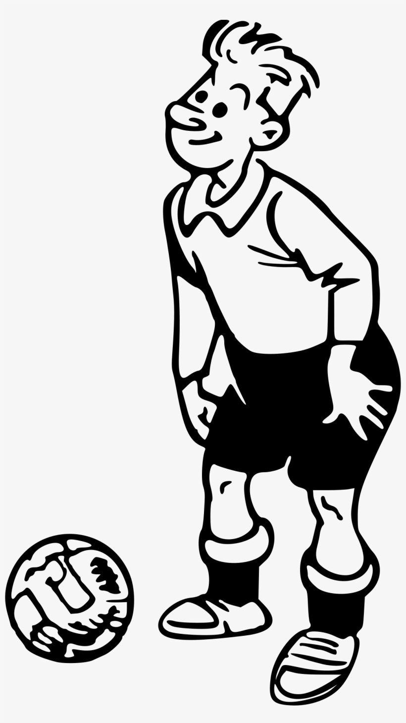 Picture Library Stock Clipart Player Big Image - Football Player, transparent png download