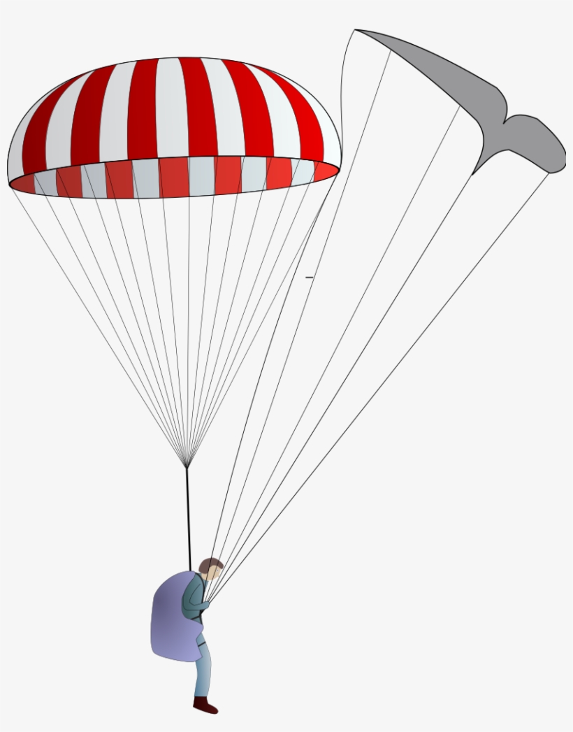 Graphic Library Stock Datei De Secours Parapente Neutralis - Parachute De Secours Parapente, transparent png download