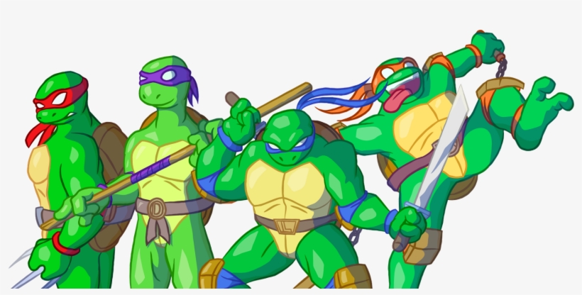 Well, With A New Teenage Mutant Ninja Turtles Series - Teenage Mutant Ninja Turtles, transparent png download