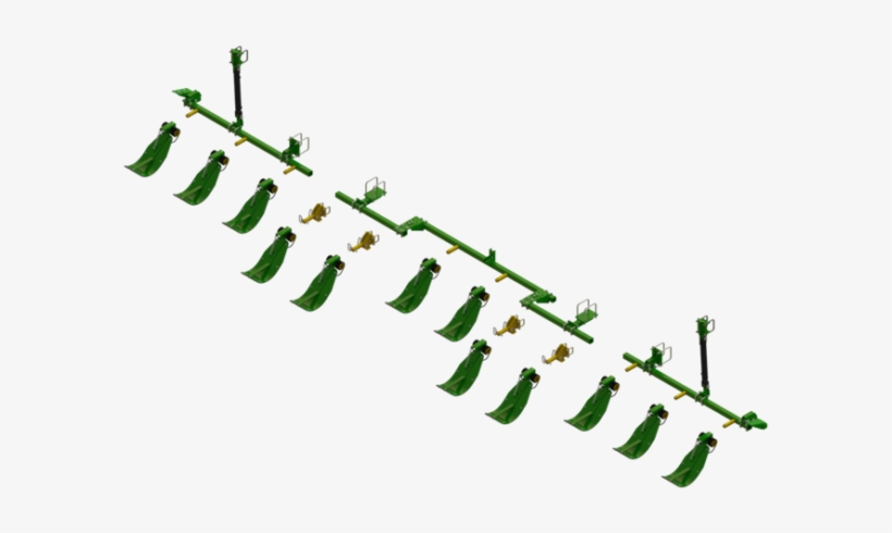 Stalk Stomper® Mounting Kit For John Deere® 612fc Series - Maize, transparent png download