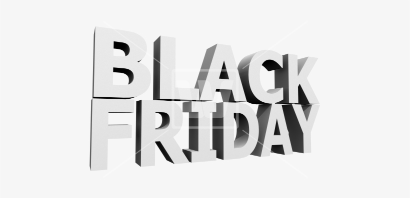 Black Friday Png - Letrero Corporeo En Png, transparent png download