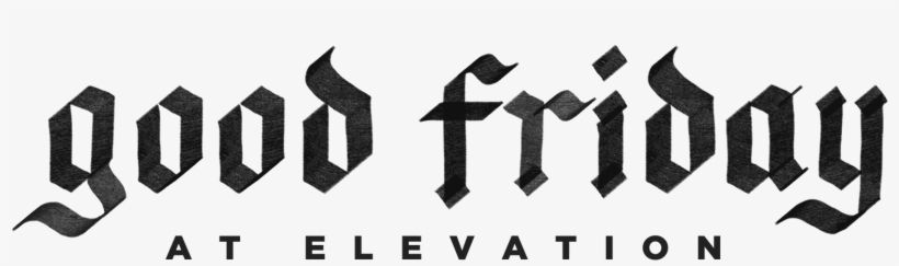 Good Friday Png Image - Calligraphy, transparent png download