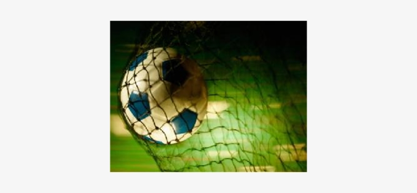 Goal - Soccer Ball In Net, transparent png download