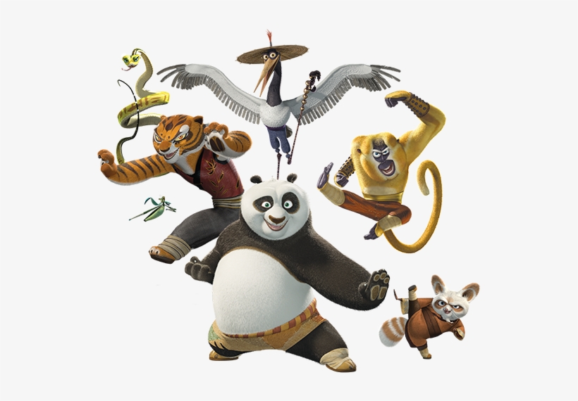 Kung Fu Panda Monkey Png - Kung Fu Panda Bday, transparent png download