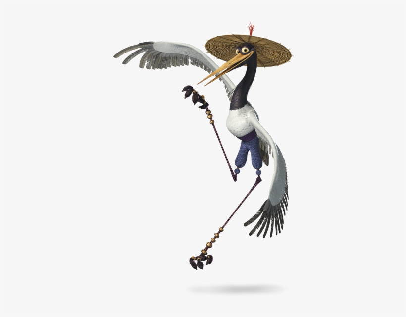 Crane Kung Fu Panda 3 - Kung Fu Panda: Ultimate Sticker Book, transparent png download