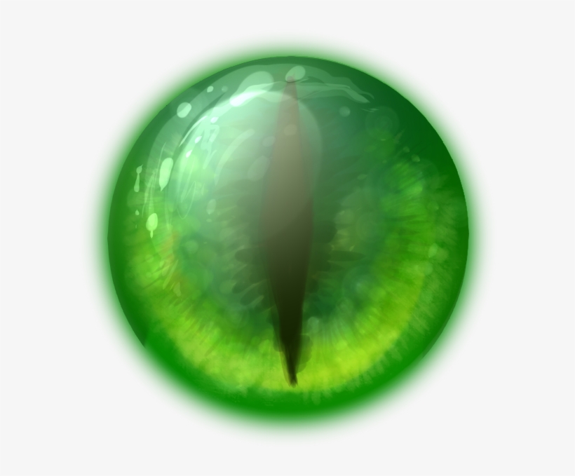 Reptile Eye By Awkwardloser-d6zw8ut - Reptile Eye Png, transparent png download