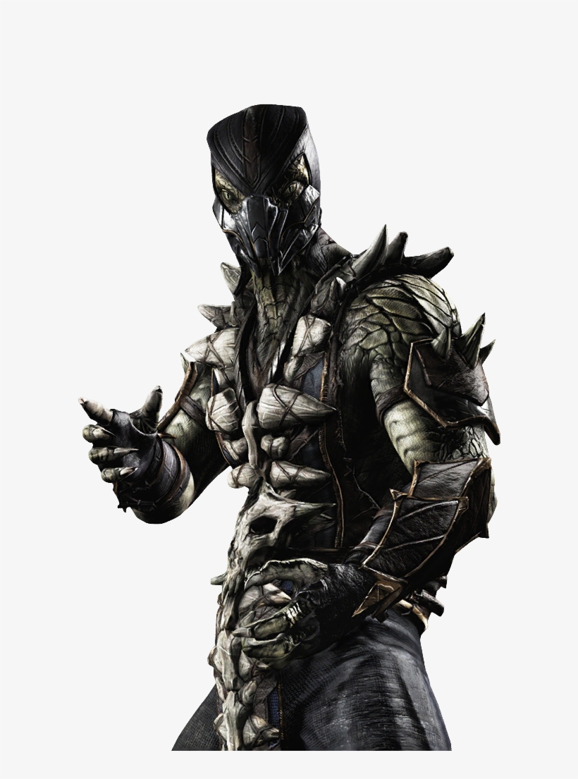 Mortal Kombat X Ios Reptile Render By Wyruzzah D8p0opi - Reptile Mortal Kombat, transparent png download