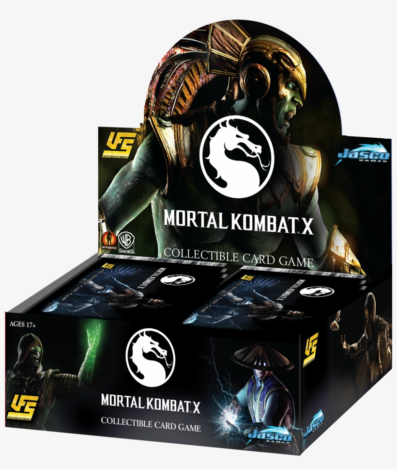 Mortal Kombat X Booster Display - Mortal Kombat X Ccg, transparent png download