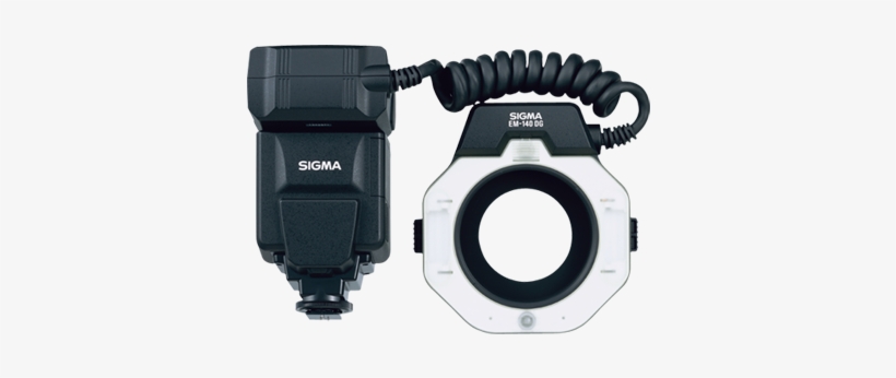 Em-140 Dg Macro Flash F30 - Sigma Em 140 Dg Canon, transparent png download