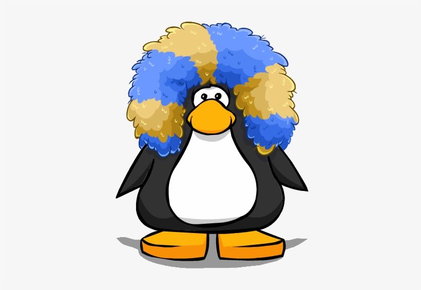 Svg Transparent Imagen Peluca Gigante Carta Png Wiki - Club Penguin Afro, transparent png download