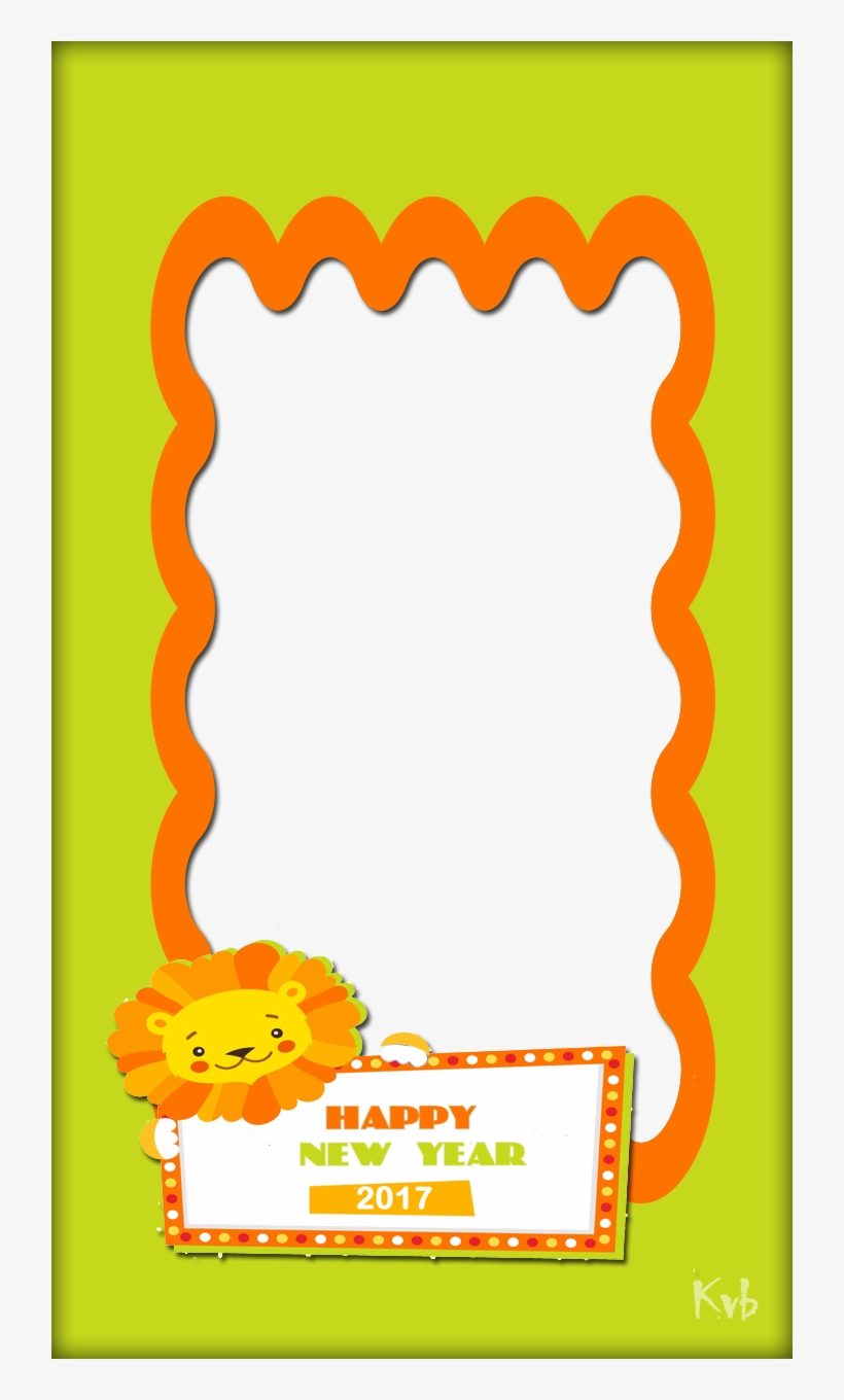 Happy New Year - Happy New Year 2017 Frame, transparent png download