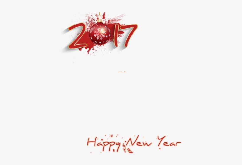 Happy New Year - Happy New Year Frame, transparent png download