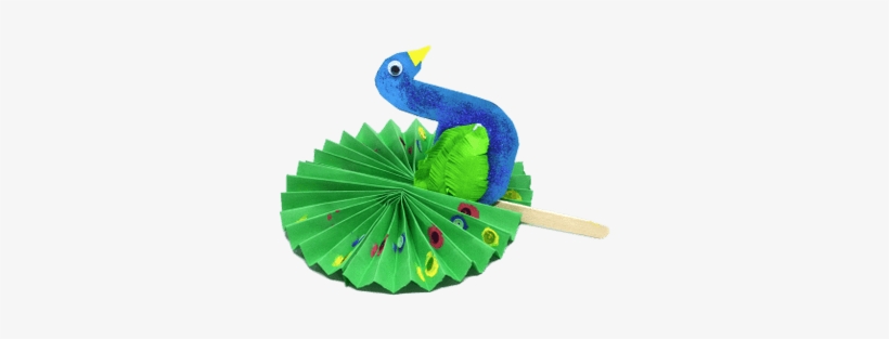 Paper Peacock - Making Peacock Feathers Out Of Paper, transparent png download