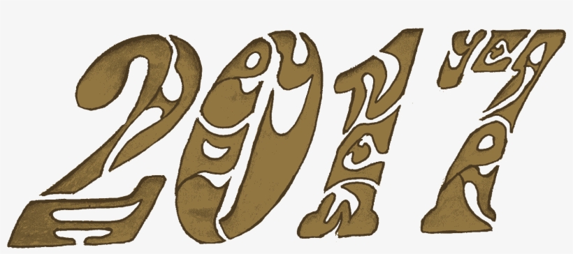 Happy New Year - Calligraphy, transparent png download