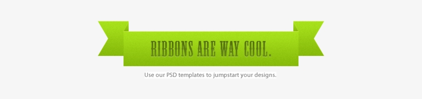 Ribbons Are Way Cool - Graphic Design, transparent png download
