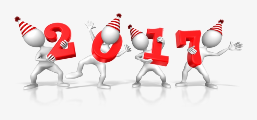 Happy New Year 2017 Jan 01, - Teacher, transparent png download