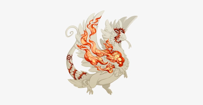 Crown Of Thorns Accent - Cloudy Wings Flight Rising, transparent png download