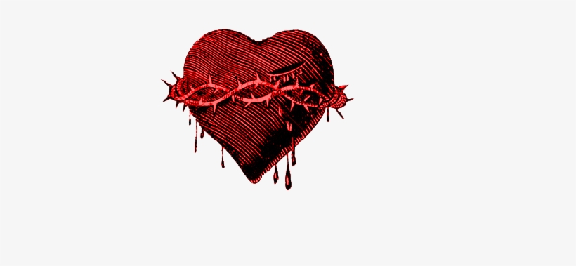 Heart Wrapped In Thorns, transparent png download
