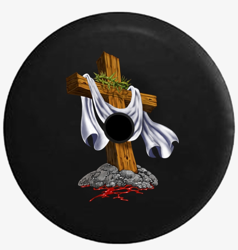 Jeep Wrangler Jl Backup Camera Day Wooden Cross Holy - Christian Cross, transparent png download