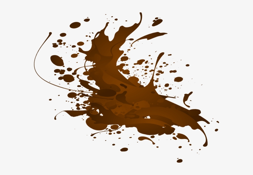 Mud Splatter Png Clipart Download - Mud Vector, transparent png download