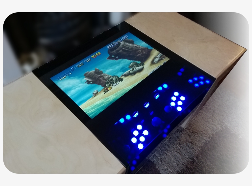 Graphene Arcade Table Running Metal Slug - Playstation Portable, transparent png download