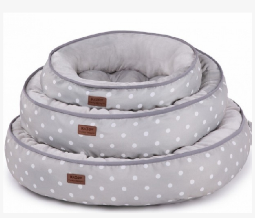 Kazoo Bed Funky Polkadot Grey, transparent png download