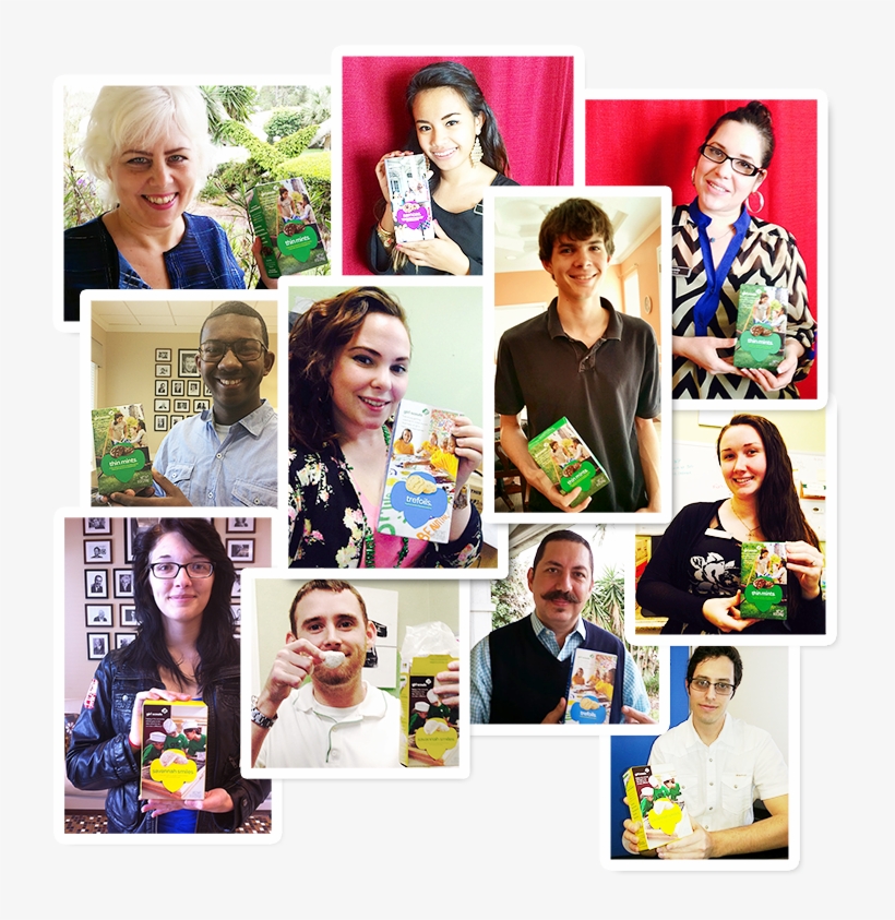 Office Divvy Girl Scout Cookies Finished Photo Collage - Collage, transparent png download