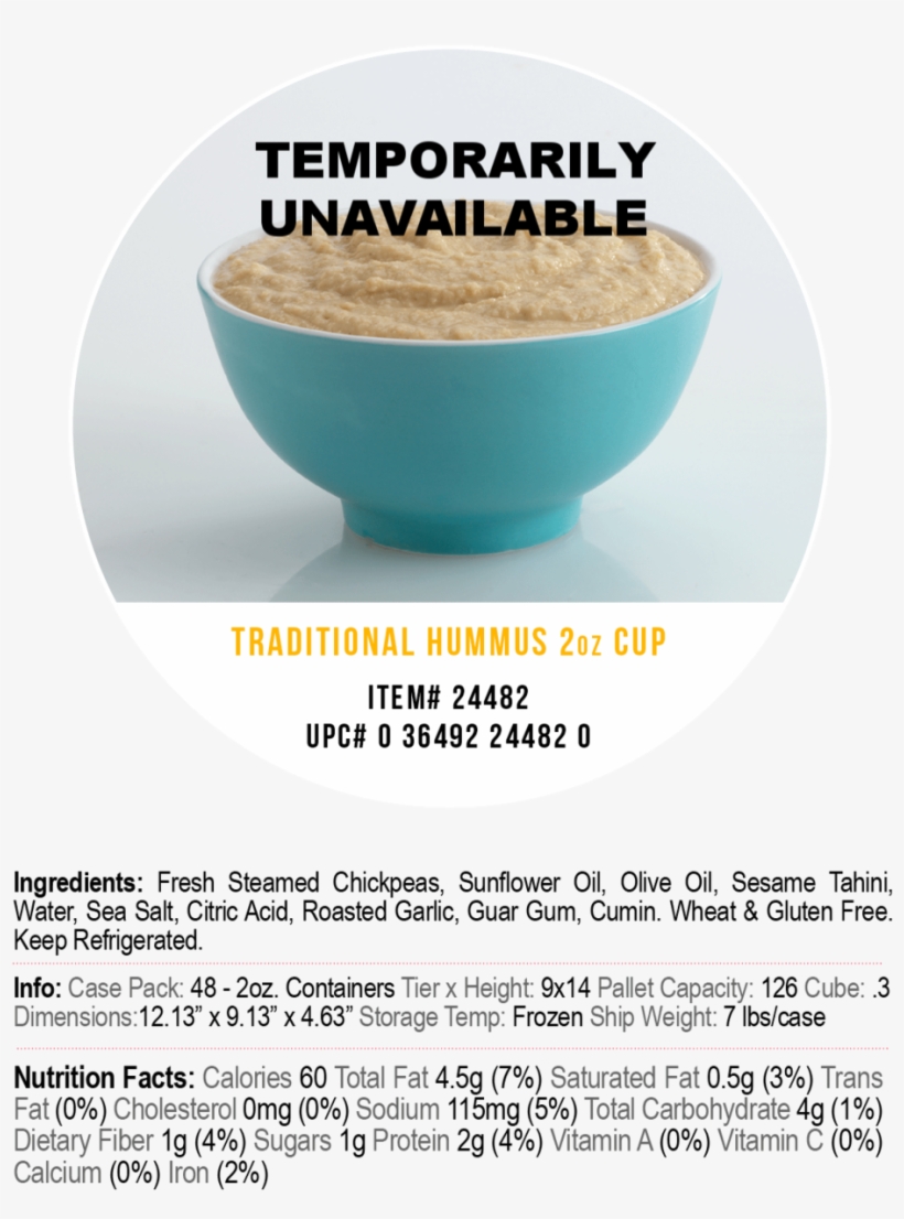 Corfu Hummus 2oz - Milwaukee 49-96-0120 Allen Wrench, transparent png download