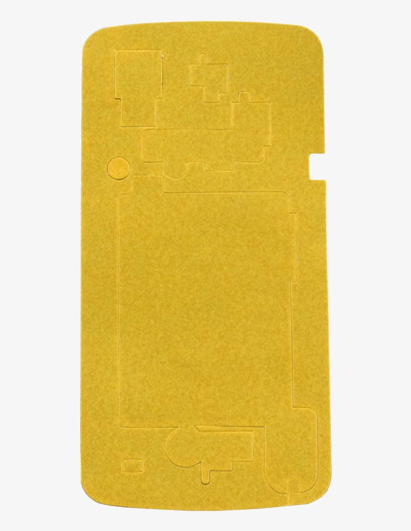 Lg Nexus 4 E960 Rear Cover Glass Lens Adhesive Strip - Mobile Phone, transparent png download