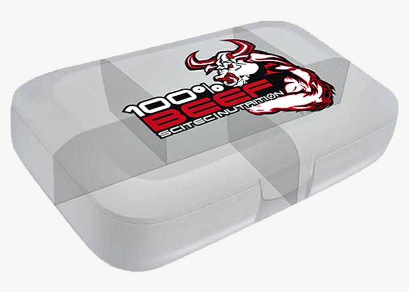 Pastillero Beef Color Rojo - Scitec Nutrition, transparent png download