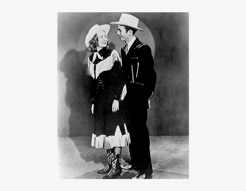 Hank Williams And Audrey Williams Pose For A Portrait - Hank Williams And Bobby, transparent png download