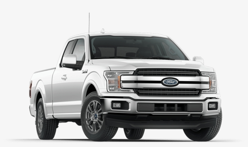 White Platinum - 2018 Ford F 150 Supercrew Xlt, transparent png download
