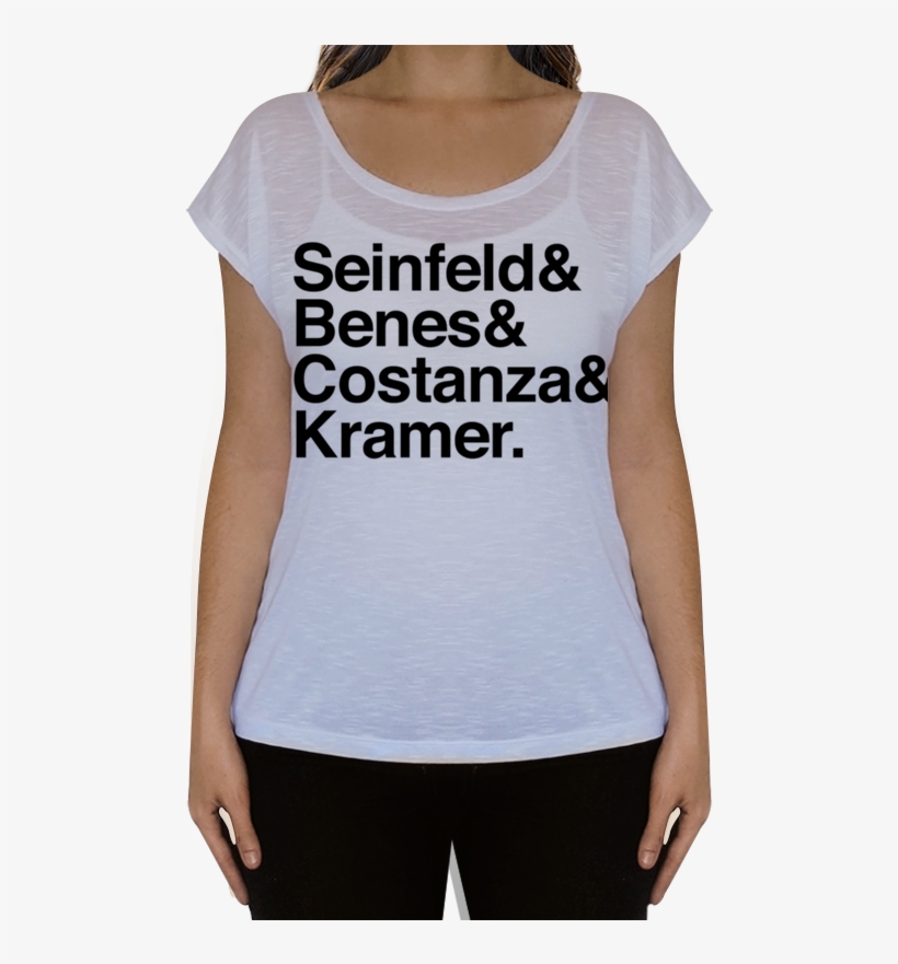 Camiseta Fullprint Seinfeld De Larissa Citton Brehmna - Seinfeld Characters Round Ornament, transparent png download