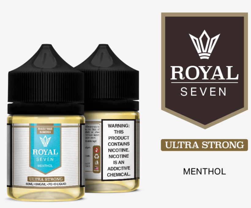 This Amazing Menthol Medley Will Have You Feeling Like - Royal Seven E Liquid, transparent png download