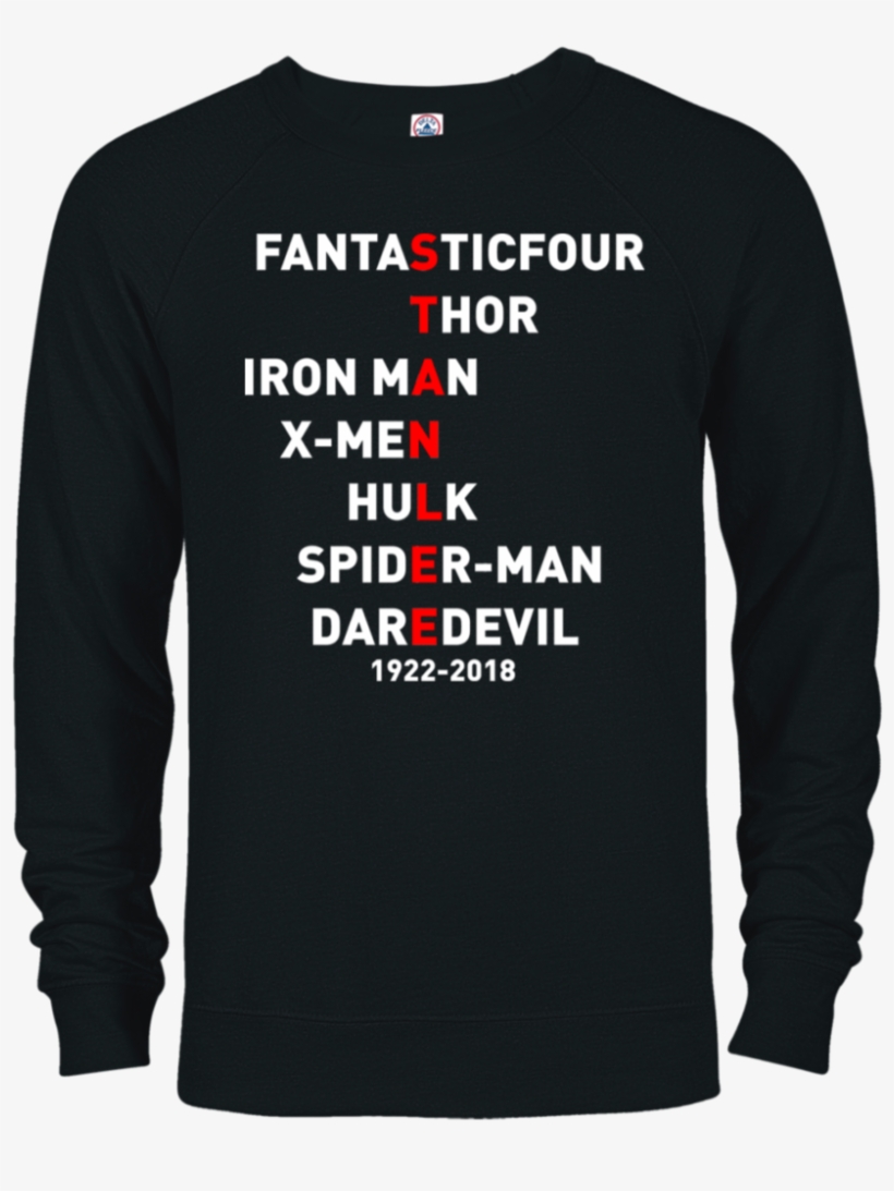 Stan Lee Four Thor Iron Man X Men Hulk Spider Man Daredevil - Legendary Shirts Rodney Harrison Legendary, transparent png download