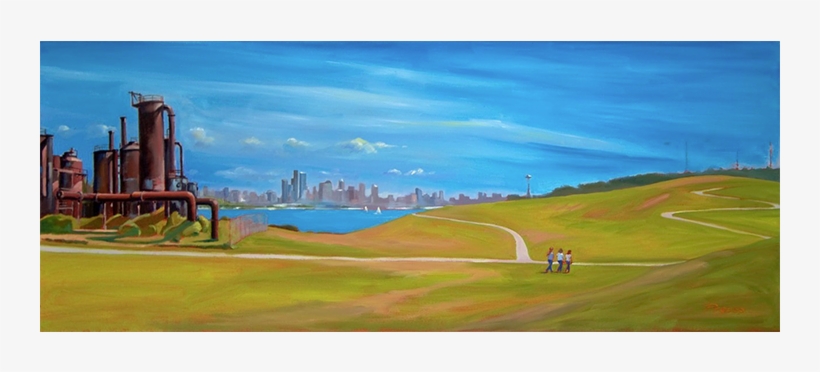 Slideshow Landscapes Pnw Gas Works Ii1 - Gas, transparent png download