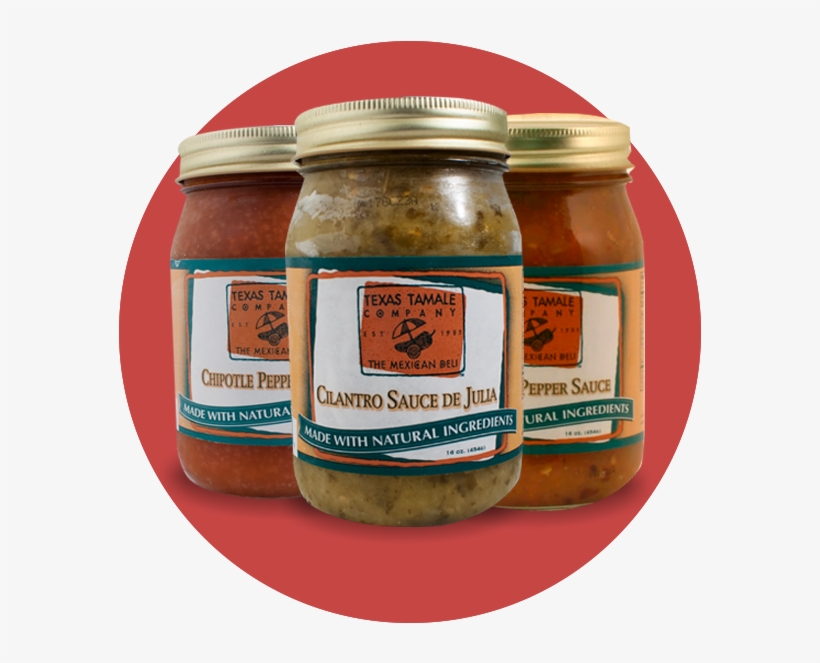 Jalapeno Pepper Sauce, Chipotle Pepper Sauce, Cilantro - Texas Tamale Sauce De Julia, Cilantro - 16 Oz, transparent png download