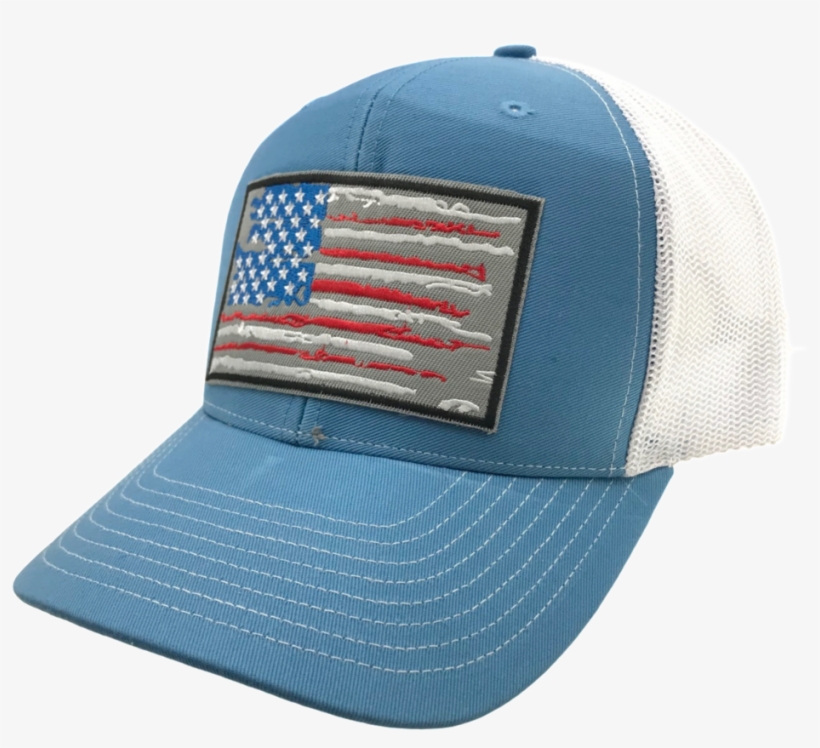 Us Flag Patch Hat - Baseball Cap, transparent png download