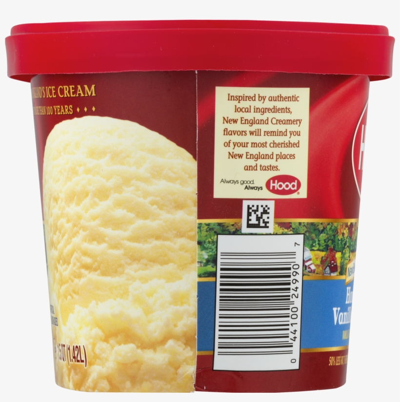 Hood New England Creamery Homemade Vanilla Ice Cream, - Hood New England Creamery Homemade Vanilla Ice Cream, transparent png download