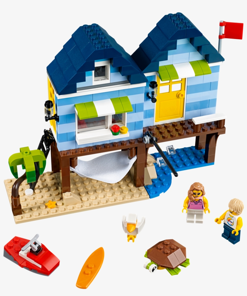 Beachside Vacation - Lego Creator Beachside Vacation, transparent png download