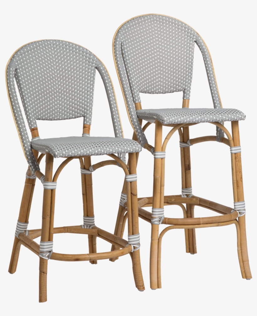 Sofie Counter Stool, Grey With White Dots - Bar Stool, transparent png download