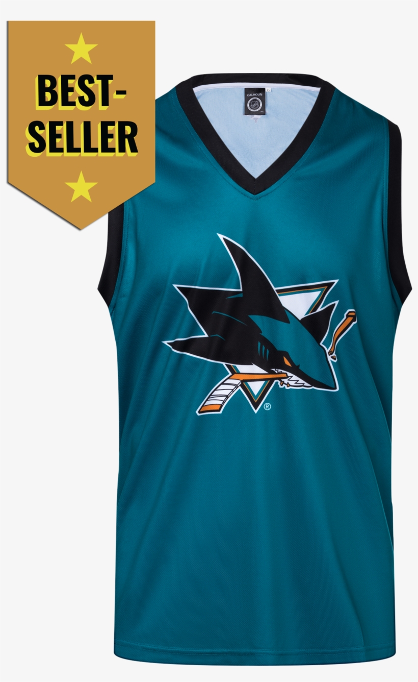 San Jose Sharks Hockey Tank, transparent png download