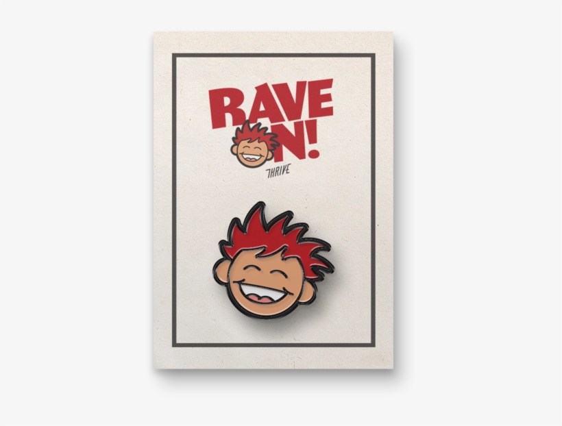 Rave On Pin - Portable Network Graphics, transparent png download